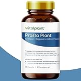 Vitalplant® Prosta Plant Kapseln im Braunglas | einzigartige Zusammensetzung...