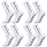 Apricitie 4 Paare Fußball Socken Männer, Fußballsocken Sportsocken Fussball...