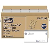 Tork Xpress Multifold Papierhandtücher 150299 - H2 Universal Falthandtücher für...