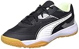 PUMA Solarflash Jr II Hallenturnschuh, Black White-Fizzy Light-Gum, 34 EU