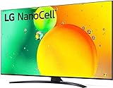 LG 65NANO766QA Smart TV 65 Zoll DVB-T2 Wifi 4K 3840x2160 Pixel