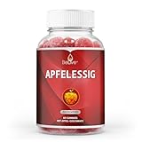 BeLive Apple Cider Vinegar Apfelessig-Gummis - 60 Stück, zuckerfrei, unterstützen...