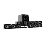 auna Areal 525 5.1 Soundsystem, Heimkinosystem, 5.1 Heimkinosystem, RMS,...