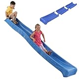 Kinderrutsche Outdoor 3 m lang für Kinder ab 3 Jahren Podesthöhe 150 cm (+/- 5 cm),...