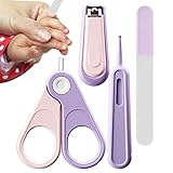 Huaxingda Baby Clippers Nagelset | Baby-Nagelknipser-Set mit Vier verstärkten Hohlräumen...