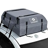 HYINUEE Auto-Dachbox, 21 Kubikfuß wasserdichte Auto-Dachgepäckträgertasche,...