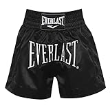 Everlast Herren Thai Shorts Boxen Schwarz/Schwarz XL