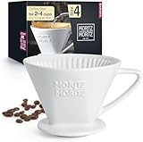 Moritz & Moritz Permanent Kaffeefilter Porzellan Größe 4 – kompatibel mit...