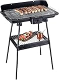 Korona 46221 Elektrischer Standgrill mit XXL-Grillrost (51 x 30 cm) | 2200 Watt |...