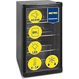 METRO Professional Mini-Kühlschrank GPC1088, 88 L, 1.052 kWh/24h, 3...