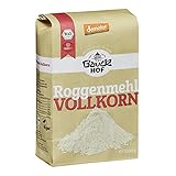 Bauckhof - Roggenmehl Vollkorn Demeter - 1 kg - 8er Pack