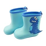 Kleinkind Regen Stiefel Jungen Mädchen Baby Cartoon Tiere Wasserdichte Schuhe Rutschfeste...