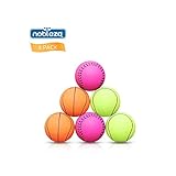 Nobleza - 6 Stück Hundeball Premium Aus Naturkautschuk - Hundespielball...