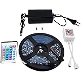 LED Strip Smart - Holix Ledy - Smart LED Strip - 5 Meter - RGB Farbwechsel - Fernbedienung...