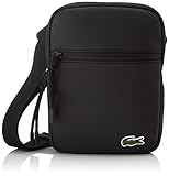 Lacoste Herren NH3307LV Schultertasche, Noir, Einheitsgröße EU