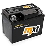 Maxtuned 12V 5Ah SLA4L-BS Scooter-Batterie, wartungsfrei, wasserdicht, vorgeladen,...