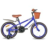 HILAND ins Star 14 Zoll Kinderfahrrad für Mädchen Jungen 3-6 Jahre mit...