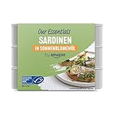 by Amazon Sardinen in Sonnenblumenöl, 375g (3 x 125g)