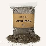 Premium SYBASoil Lava Kies 1 Liter , Lavamulch , Lavagranulat , Mulch , Steine