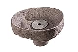 GreenLife Springbrunnenset für Dekor-Regenspeicher Hinkelstein, granitrot, 47 x 47 x 37...