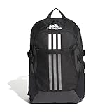 adidas TIRO PRIMEGREEN Backpack Rucksack, Schwarz-Weiss, 0