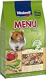 Vitakraft Menu Vital, Hamster Futter, mit Gemüse, mit Nüssen, mit lebenswichtigen...