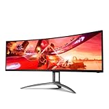 AOC Agon 493UCX2 - 49 Zoll DQHD Curved Gaming Monitor, 165 Hz, 1 ms, HDR400,...