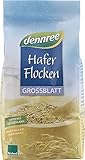 dennree Bio Haferflocken Großblatt (6 x 500 gr)