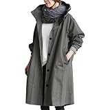 HANXIULIN Übergangsjacken für Damen Windjacke Windjacken mit Kapuze Outdoor-Sportarten...