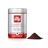 illy Kaffee, Gemahlener Espresso Classico, klassische Röstung - 1 Dose zu 250 g