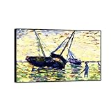 RXNHGJDS George Seurat Poster Druck auf leinwand,George Seurat Druck auf leinwand,Drei...