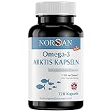 NORSAN Premium Omega 3 Arktis Dorschöl Kapseln 120 Kapseln / 1.500mg Omega-3...