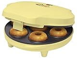 Bestron Donut Maker im Retro Design, Mini-Donut Maker für 7 kleine Donuts, inkl....