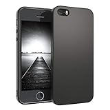 EAZY CASE Handyhülle Silikon mit Kameraschutz kompatibel mit iPhone 5 / iPhone 5S /...