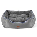 BEDSURE Katzenbett große Katzen waschbar - 51x48x15cm Katzen Bettchen Indoor...