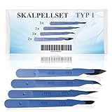 Horn Medical Einweg Skalpell Set, Typ I (10er Set) - Skalpelle in den...