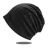 Beanie Mütze Herren Damen, Leicht, atmungsaktiv, weich, Radfahren Sportmütze...