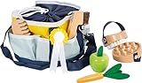 small foot Spielzeug Pferdepflege-Set mit Tasche, kindgerechte Utensilien aus...