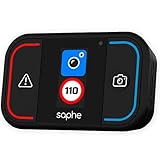 Saphe Drive Mini Blitzerwarner für das Auto mit Farbdisplay – Zeigt Blitzer, Gefahren...