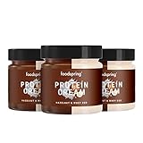 foodspring Protein Cream Duo, 3 x 200g, Haselnuss & cremige Milch, 2x mehr...