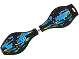 MAXOfit Waveboard Pro XL bis 95 kg mit Tasche und Leuchtrollen, 88x23x30 (World...