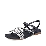 Rieker Damen Riemchensandalen 65262, Frauen Sandalen,Sommerschuhe,Freizeitschuhe,offene...