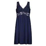 HUNKEMÖLLER Slipdress Nora Lace - Peacot - M