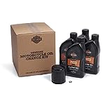 Harley-Davidson oder Liqui Moly Motorrad Ölwechsel Set Premium 5 Ölfilter +...