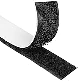 Blooven Klettband Selbstklebend 8 Meter Extra Stark, Doppelseitig Klebende mit...