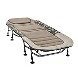 Anglerliege XL bis 150kg Fort Knox Karpfenliege X-Pro Camo Angelliege Bedchair...