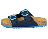 Lico Jungen BIOLINE KIDS Pantoletten, Marine/ Blau, 38 EU