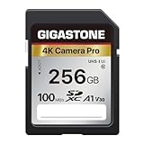 Gigastone SDXC-Speicherkarte, 256 GB, 4 K Kamera Pro Serie, Übertragungsgeschwindigkeit...