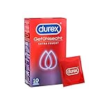 Durex Gefühlsecht Extra Feucht Kondome - Dünne Kondome mit anatomischer...