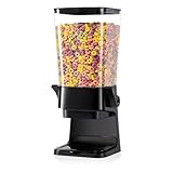 PLATINUM GOLD Müslispender - Snackspender- Cereal Dispenser, Cornflakes Spender - perfekt...